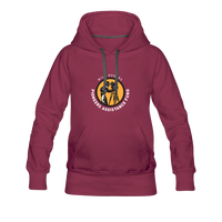 Will Rogers PAF Support Hoodie (Women) - burgundy