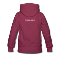 Will Rogers PAF Support Hoodie (Women) - burgundy