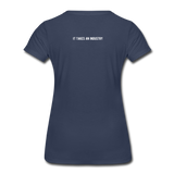 Will Rogers PAF Support Tee (Women) - navy
