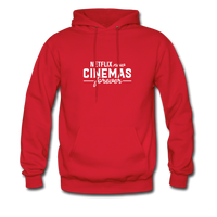 Cinemas Forever Hoodie (Men) - red
