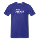 Cinemas Forever Tee (Men's) - royal blue