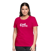 Cinemwah T Shirt (Women) - dark pink