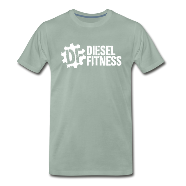 DF NO GAS Men's Premium T-Shirt - steel green