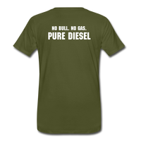 DF NO GAS Men's Premium T-Shirt - olive green