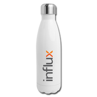 Influx Water Bottle - white