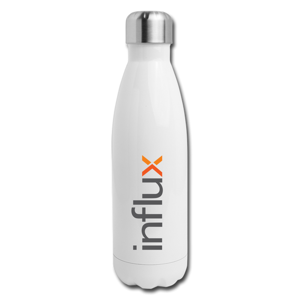 Influx Water Bottle - white