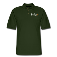 Influx Dark Polo - forest green