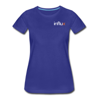 Influx Womens Tee - royal blue
