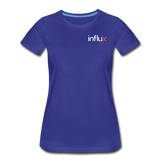 Influx Womens Tee - royal blue