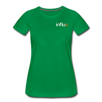 Influx Womens Tee - kelly green